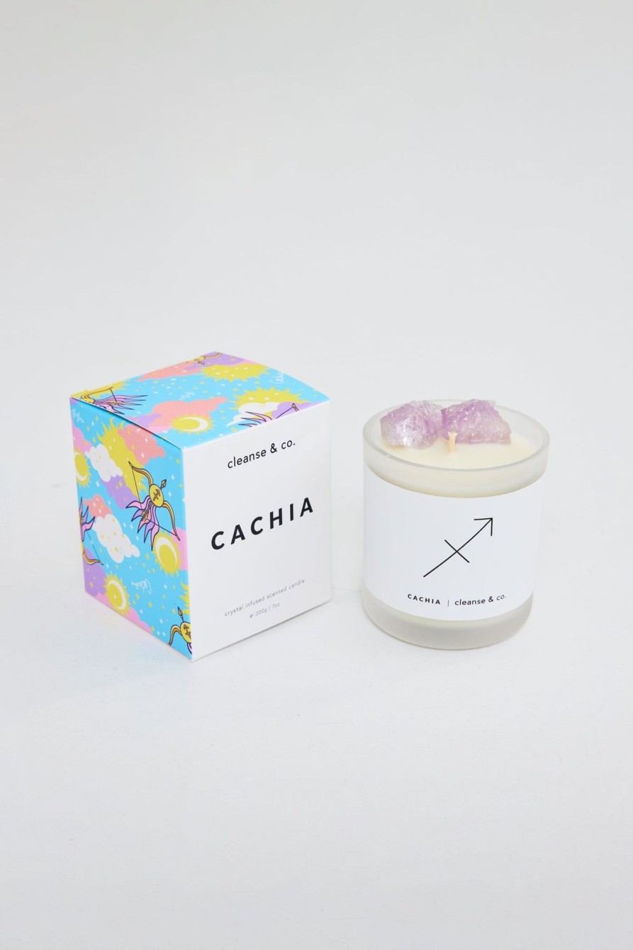Home CACHIA SHOP | Capricorn Crystal Candle