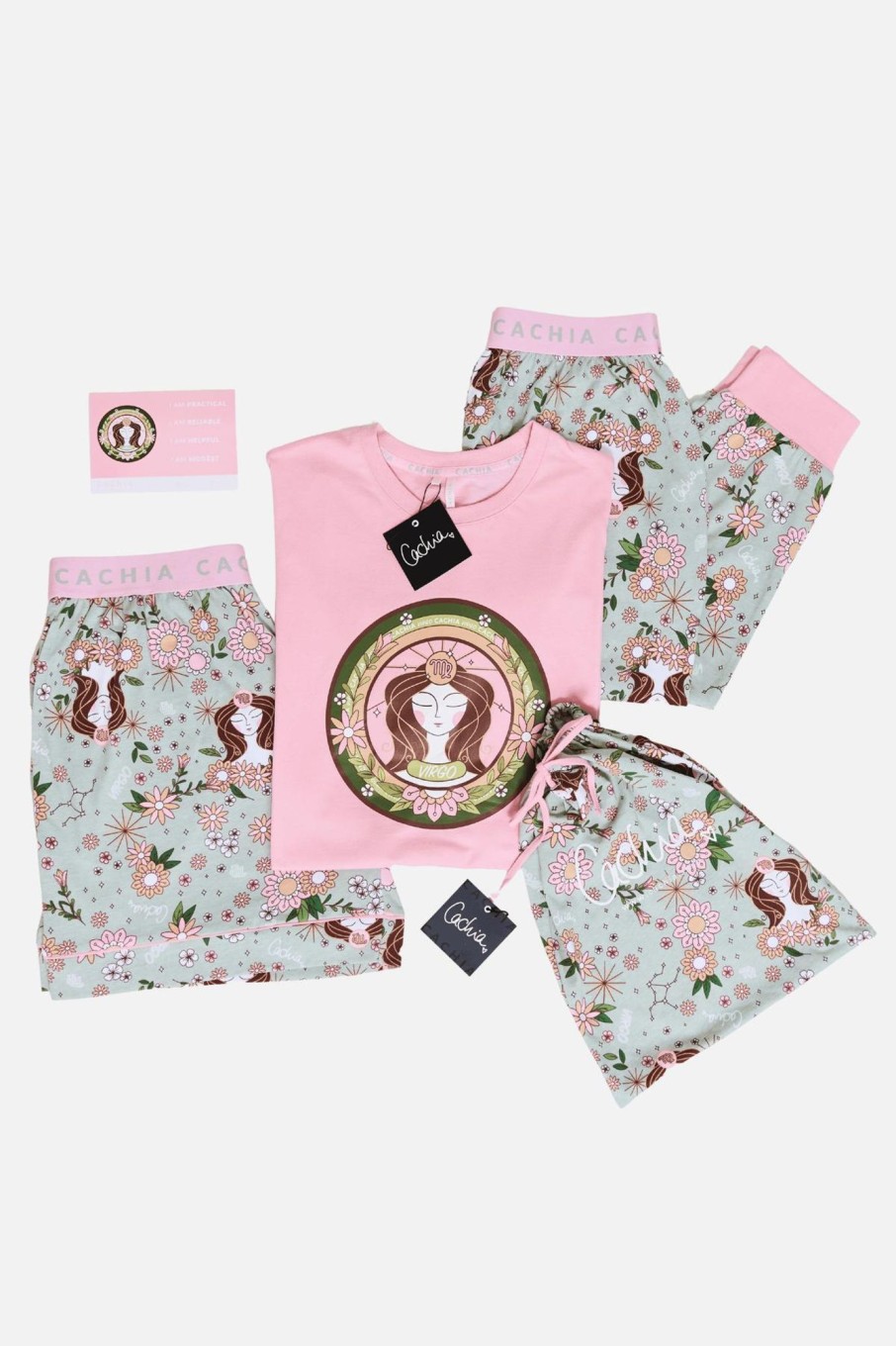 Sleep CACHIA SHOP Libra Zodiac Pyjama Bundle Homepajas