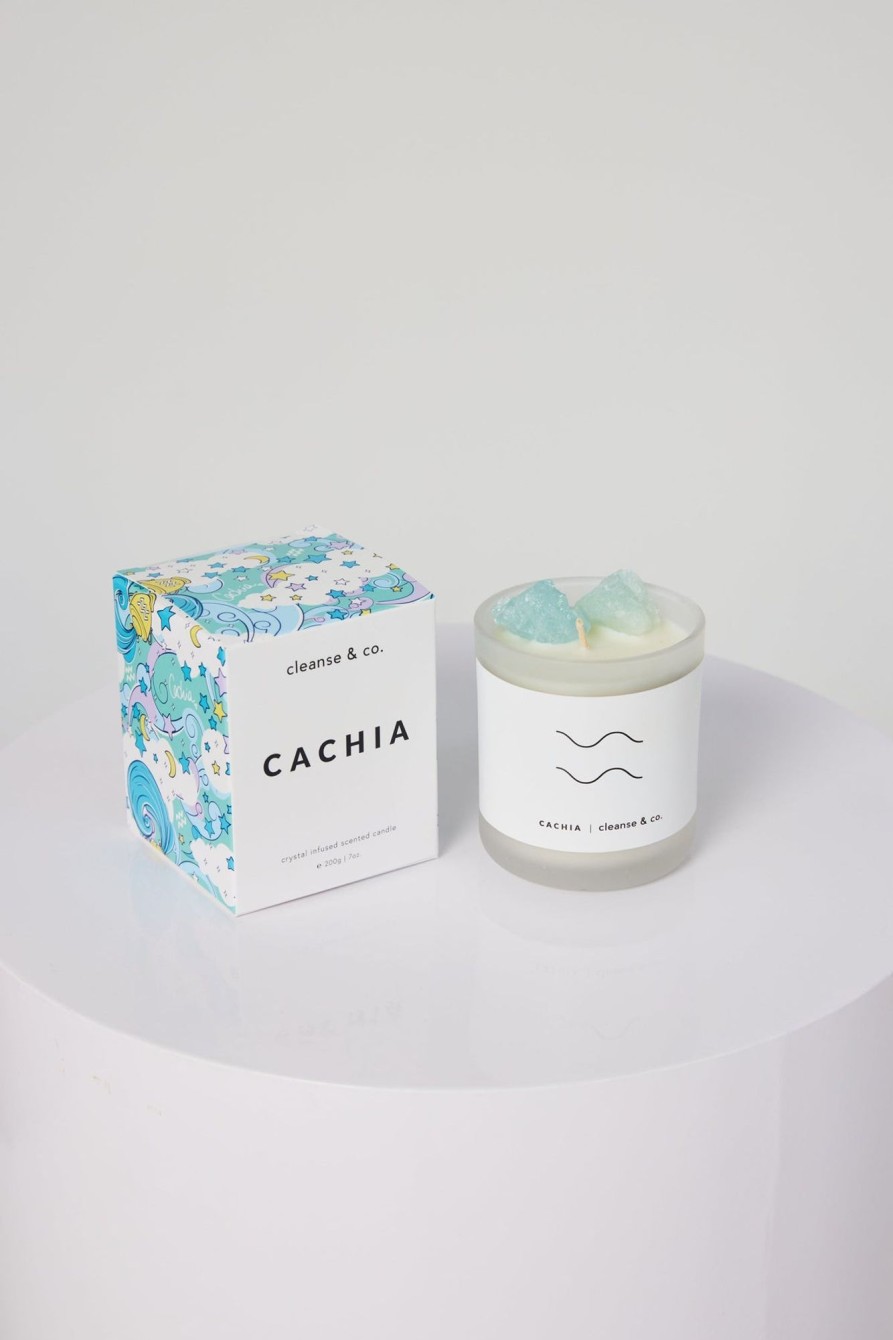 Home CACHIA SHOP | Aquarius Crystal Candle