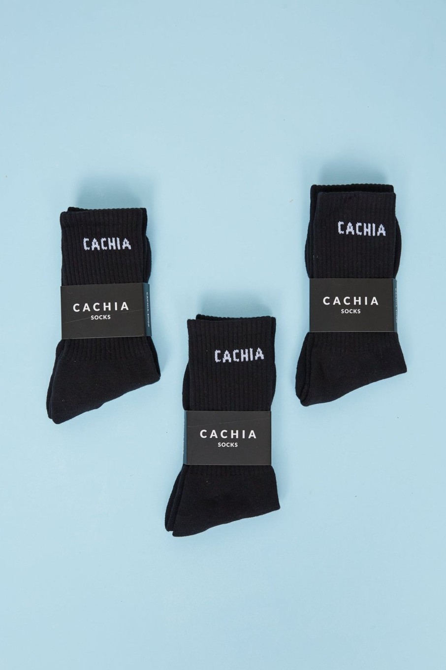 Active CACHIA SHOP | Cachia Crew Sock - White