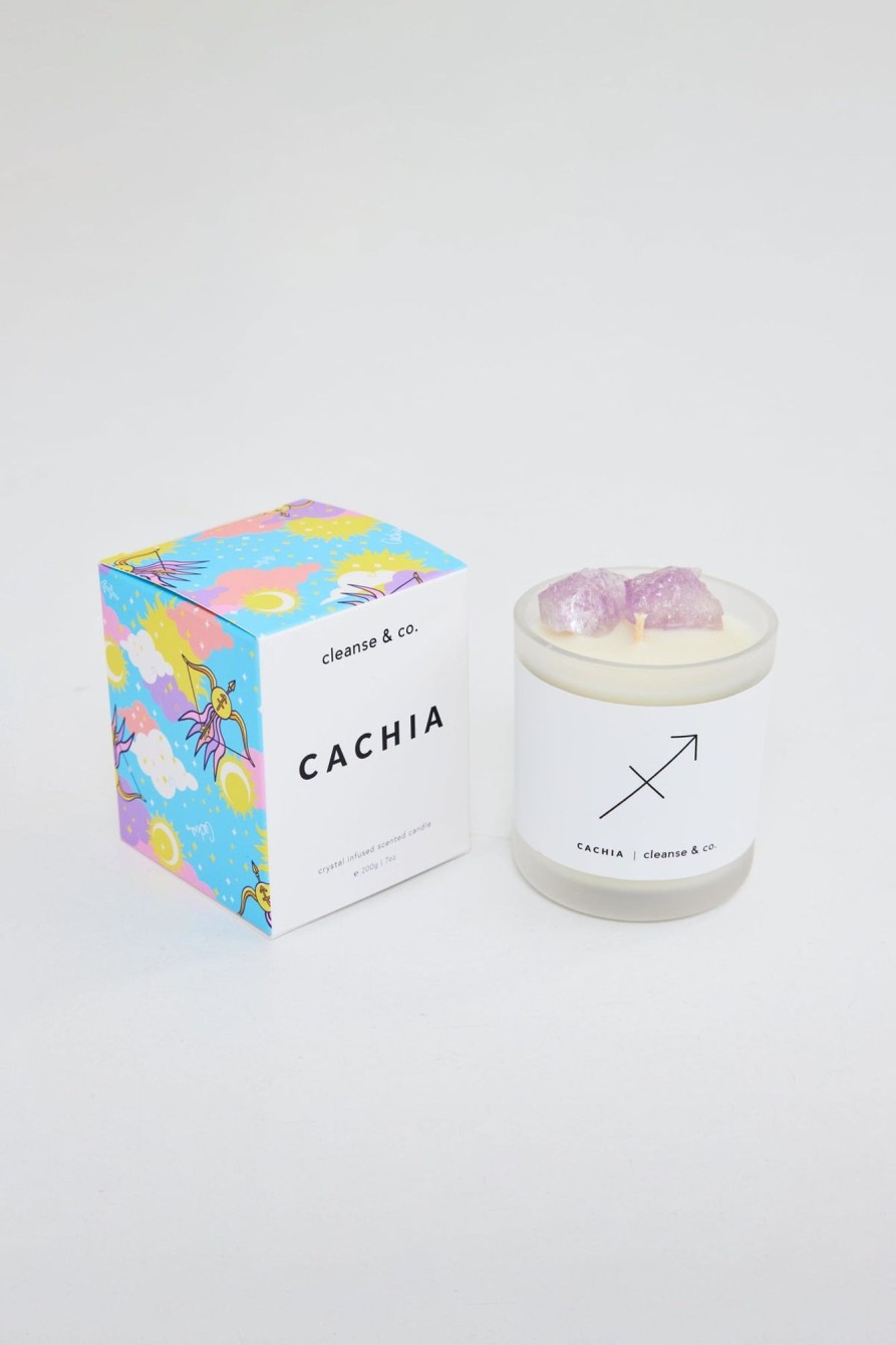 Home CACHIA SHOP | Capricorn Crystal Candle