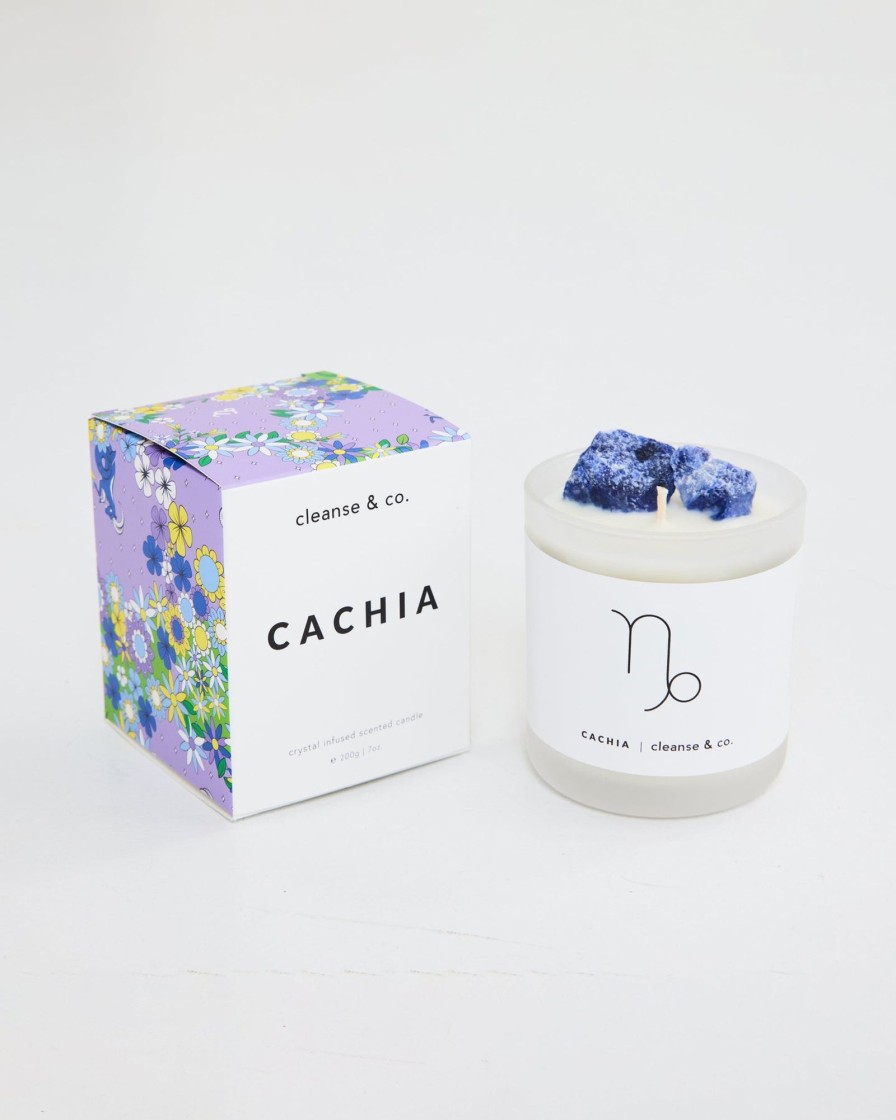 Home CACHIA SHOP | Aquarius Crystal Candle
